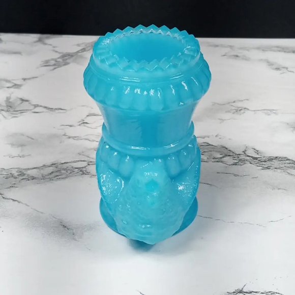 Degenhart Glass Bird Toothpick Trinket Paperweight Vintage - Picture 3 of 9